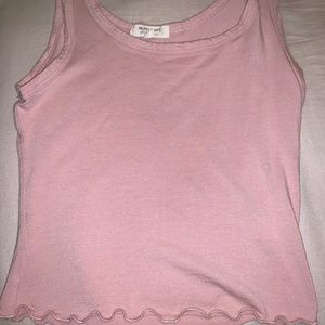 Baby Pink Crop Top